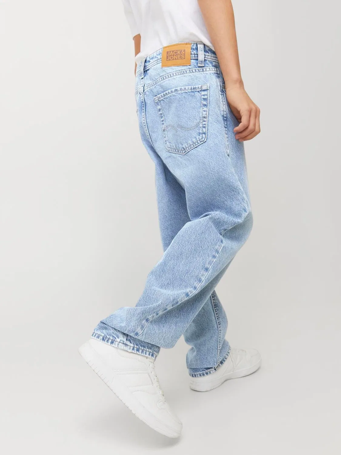 Джинсы свободного кроя Chris JACK & JONES JUNIOR, голубой — фото 3