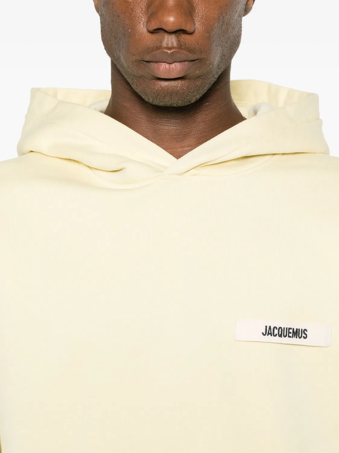 Худи из грубого жаккарда Jacquemus, нейтральные — фото 4