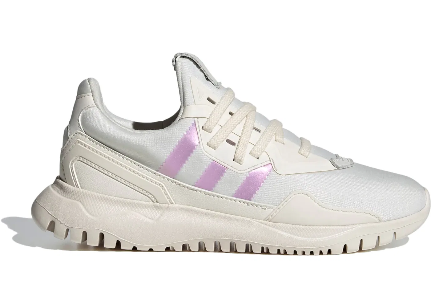 Детские кроссовки Lifestyle Adidas Flex, Non Dyed/Chalk White/Silver Metallic