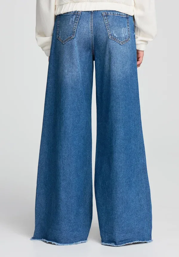 Брюки джинсовые Super con strappi Terranova Denim Medio, синий — фото 3