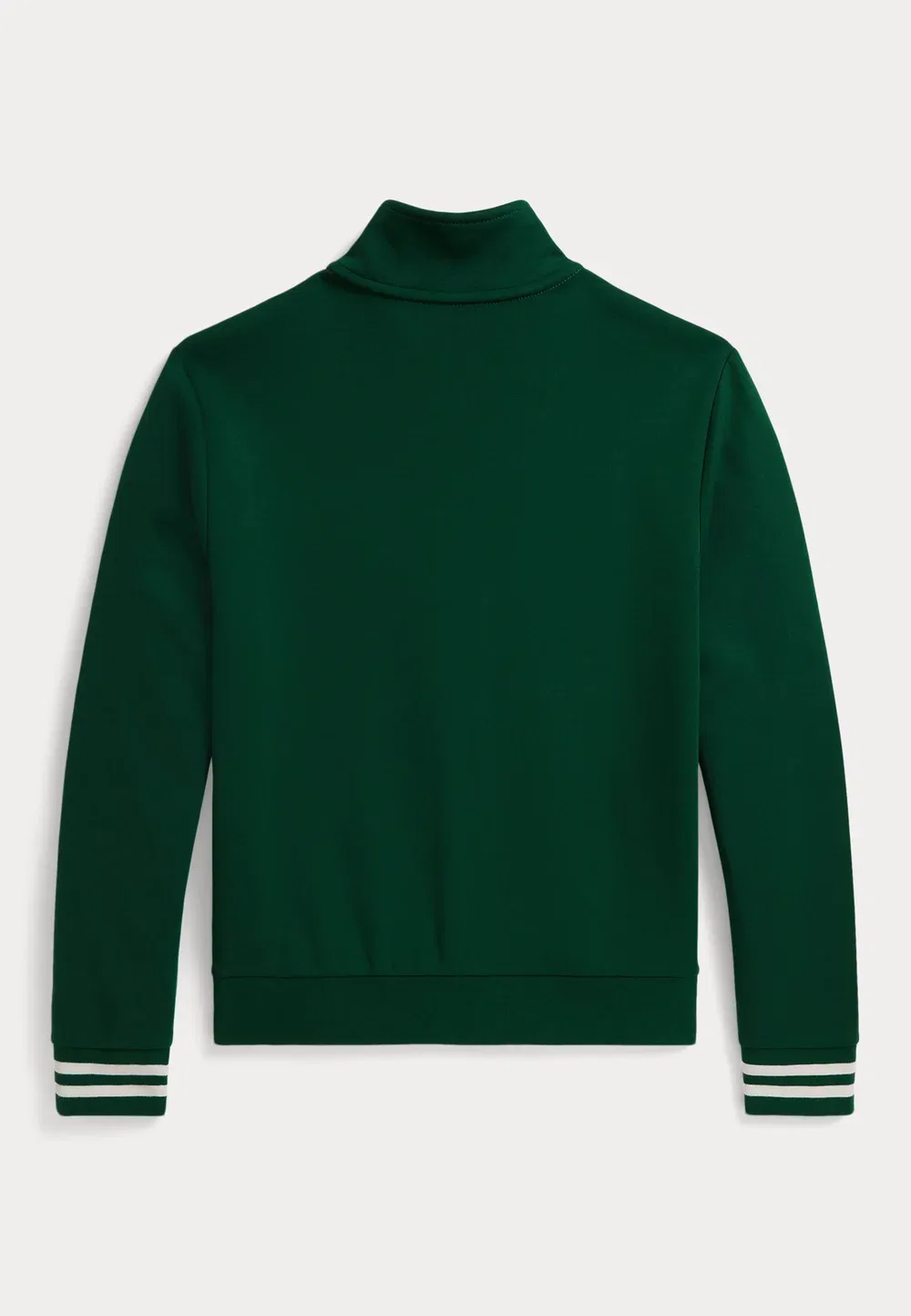 Спортивная куртка из двойной вязки с логотипом, размер 7-14 лет, на молнии Polo Ralph Lauren, Hunter Green — фото 2