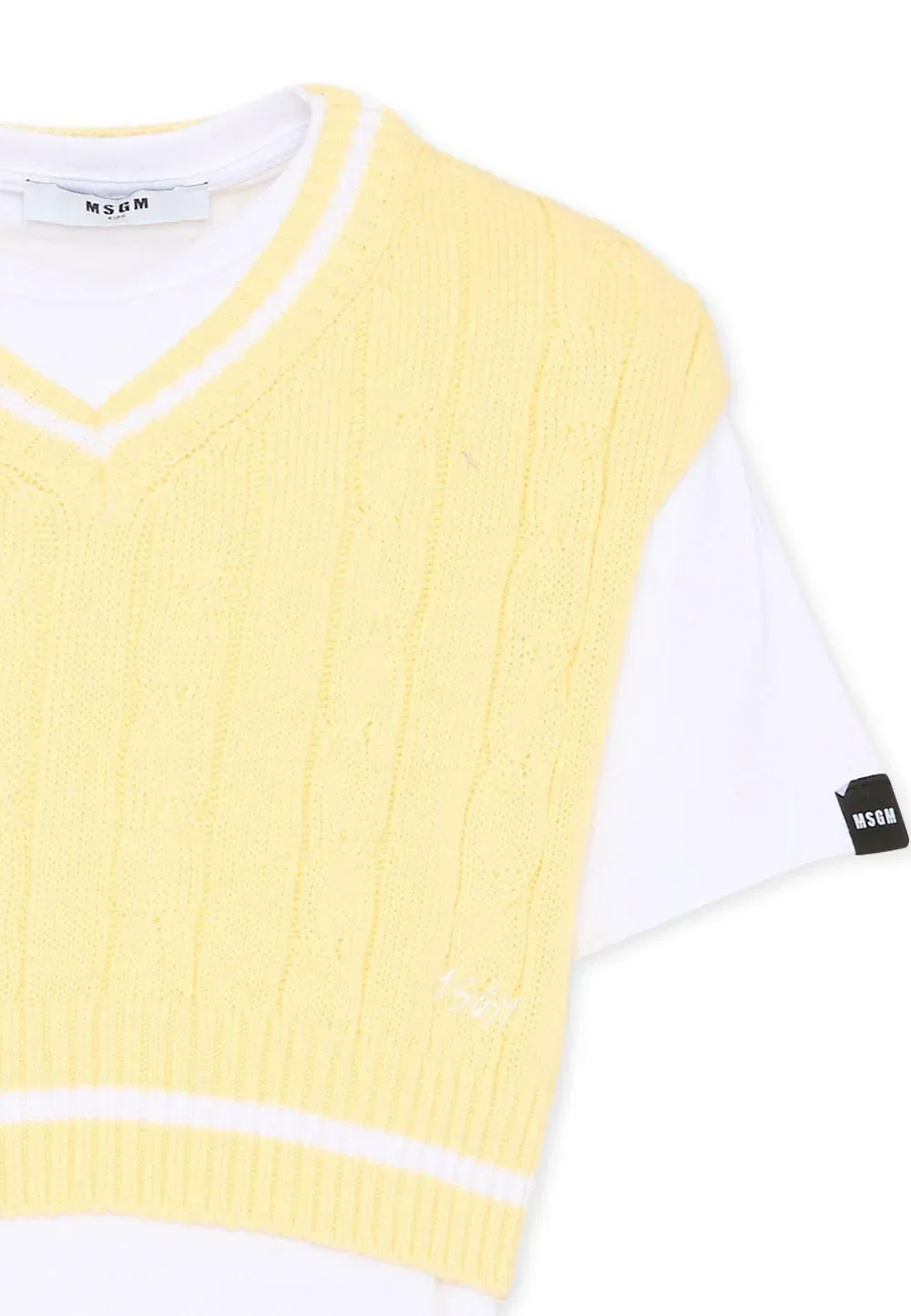 Комплект - джемпер Msgm, Yellow — фото 3