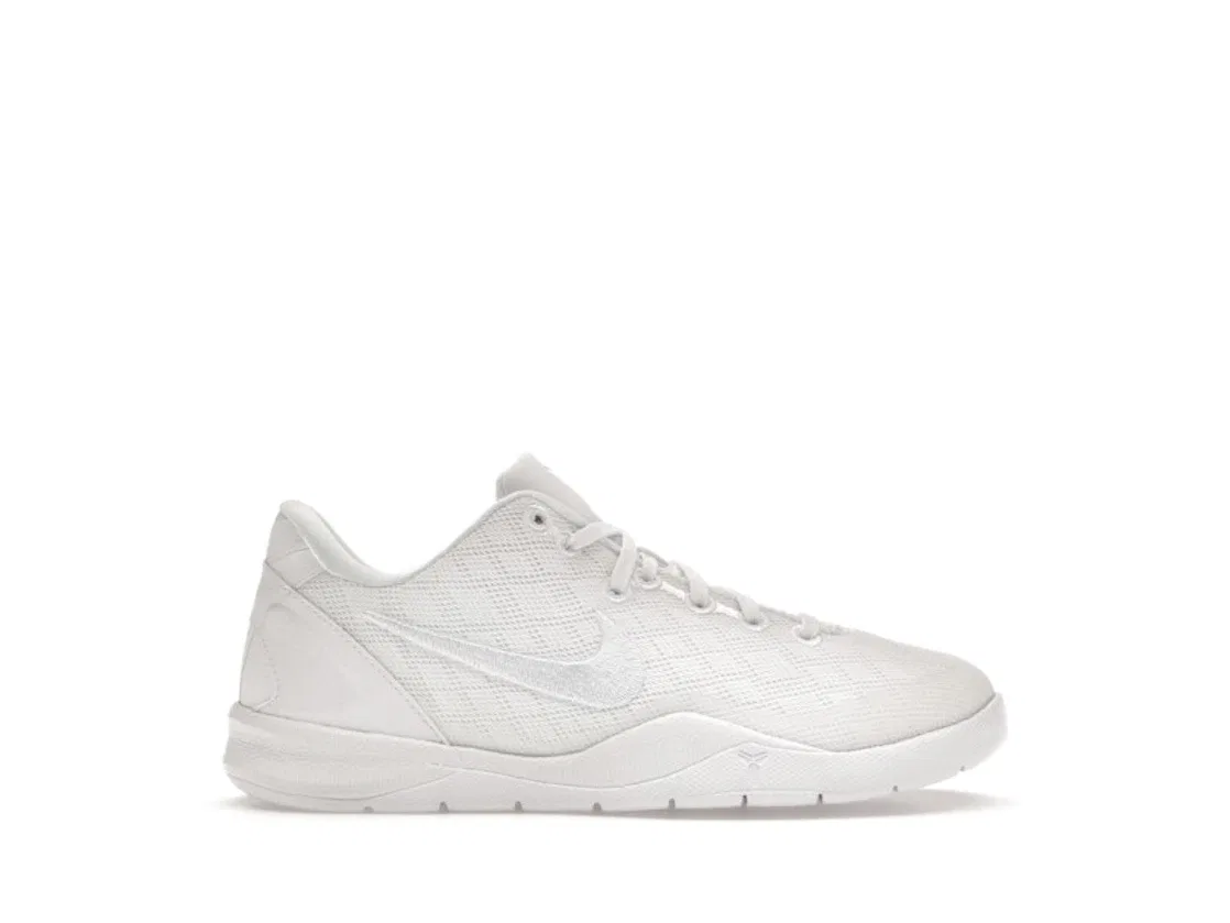 Детские кроссовки для баскетбола Nike Kobe 8 Protro Halo, White/White-White