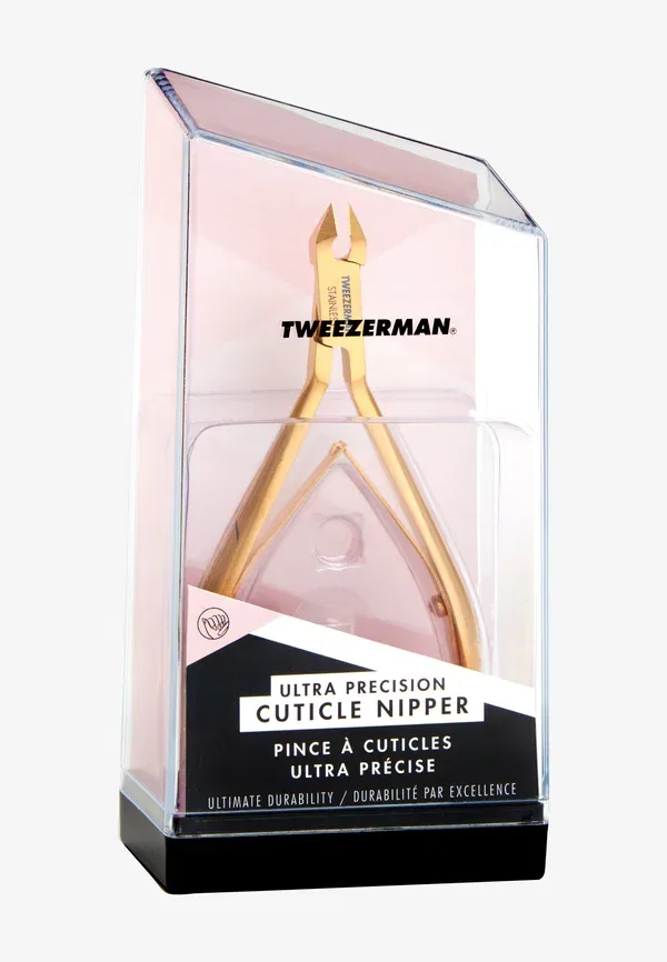 Кусачки для кутикулы, Titanium gold coating, Ultra precision cuticle nipper, Tweezerman — фото 3