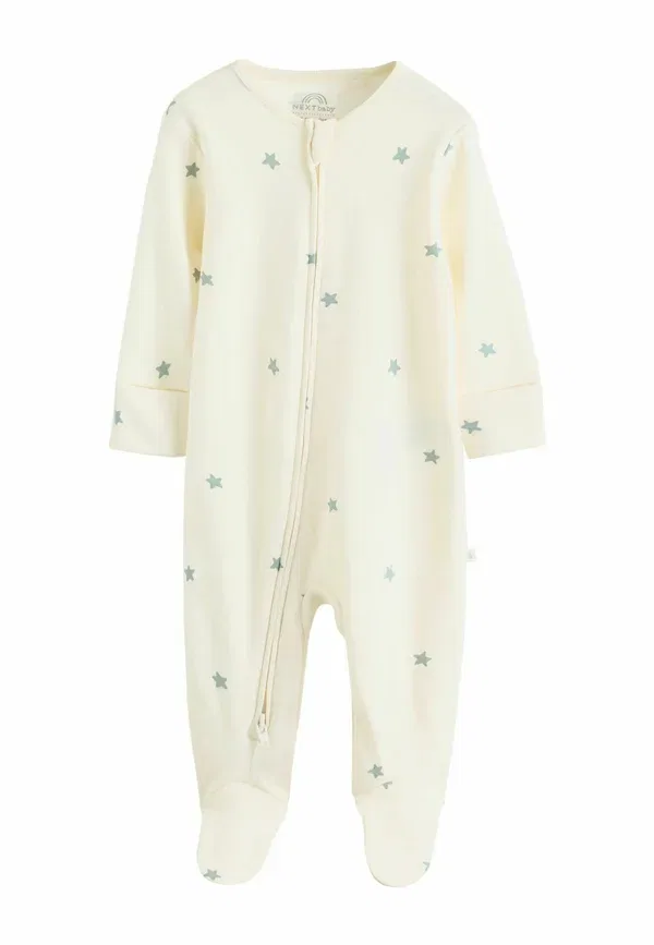 Комплект боди с длинным рукавом Regular fit Next, Green Star, зеленый — фото 4