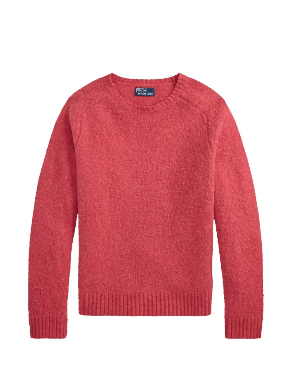 Свитер с нашивками на плечах Polo Ralph Lauren, красный