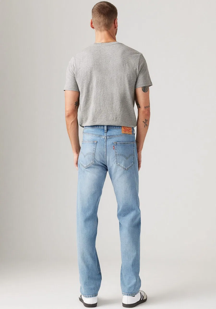 Джинсы LEVI'S Regular '505 REGULAR' светло-голубого цвета — фото 3
