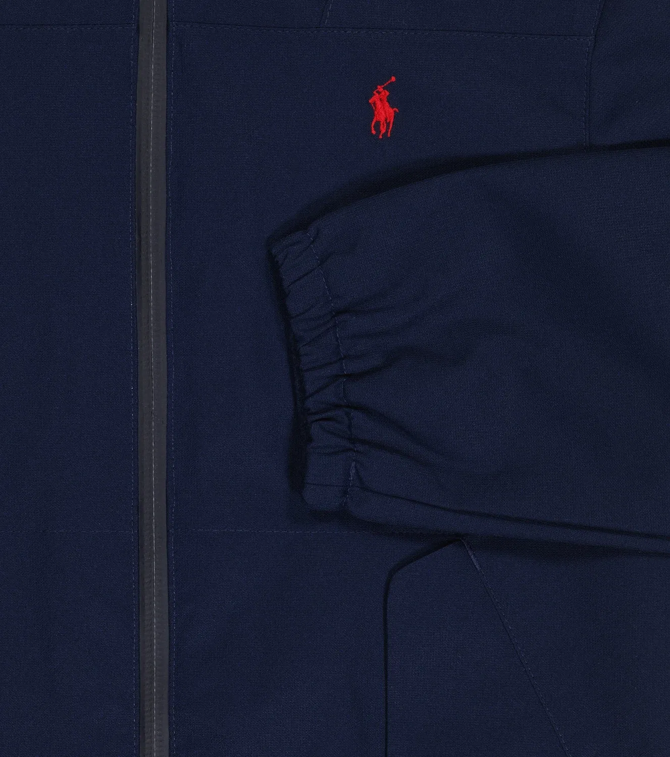 Легкая куртка-бомбер с капюшоном Newport Navy, Polo Ralph Lauren Kids, синий — фото 3