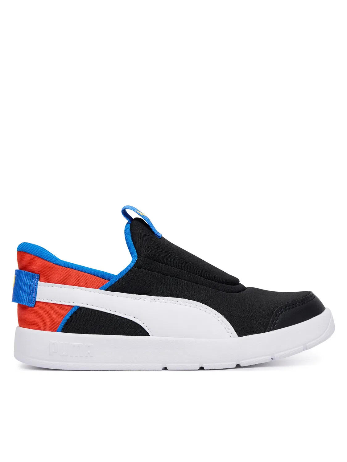 Кроссовки для мальчика Courtflex SLIPTECH Puma, черный