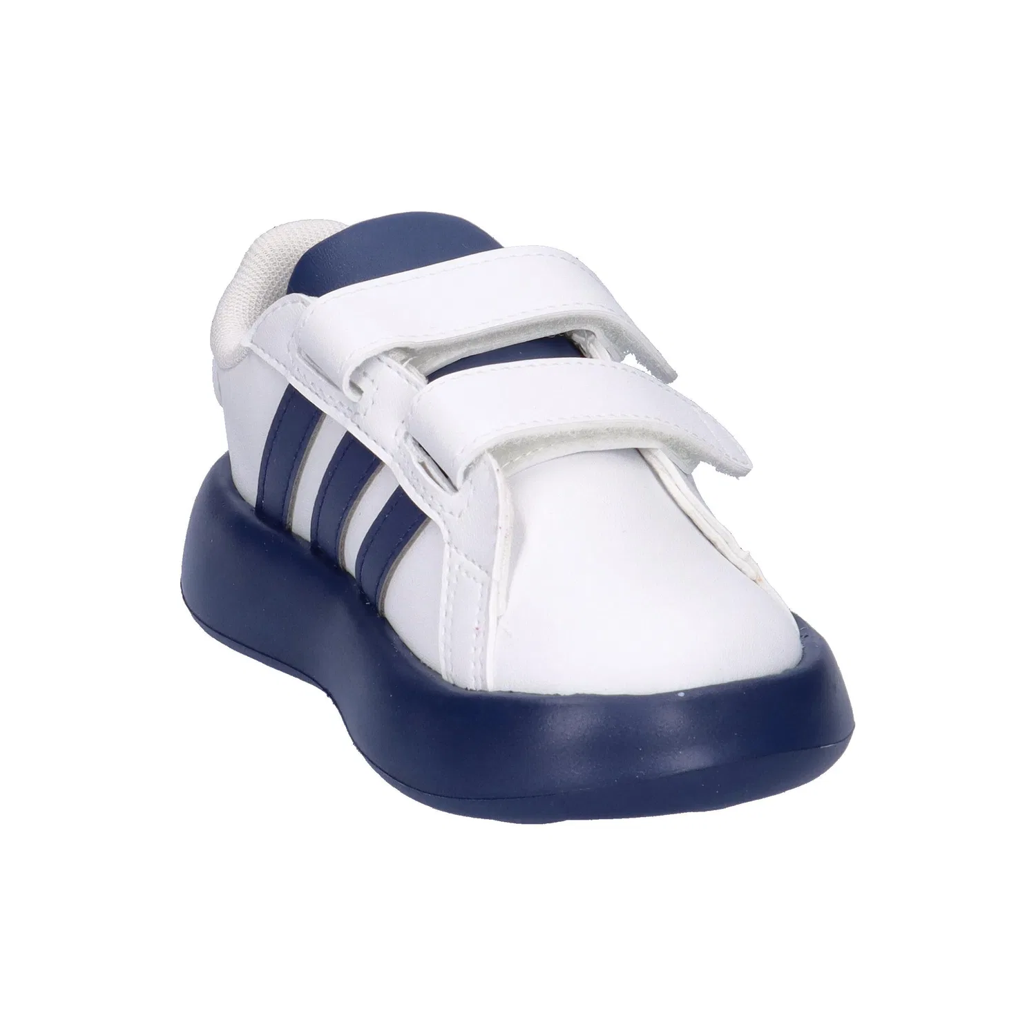 Детские кроссовки на липучках GRAND COURT 2.0 CF I, Adidas, Weiss — фото 2