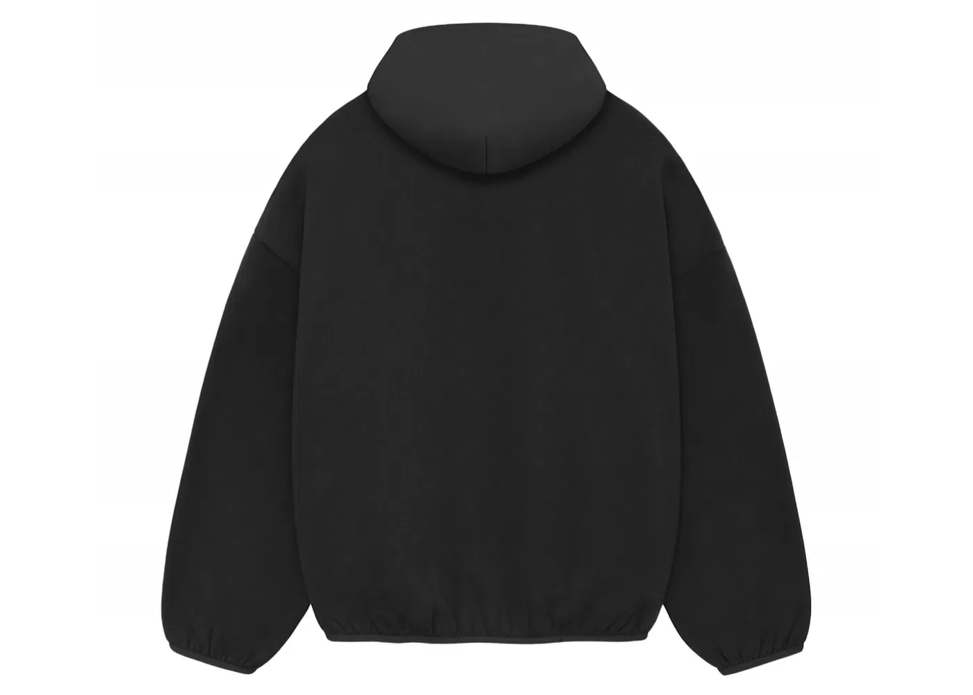 Мужская худи с принтом Essentials Core Collection Fear of God, Black/Black — фото 2