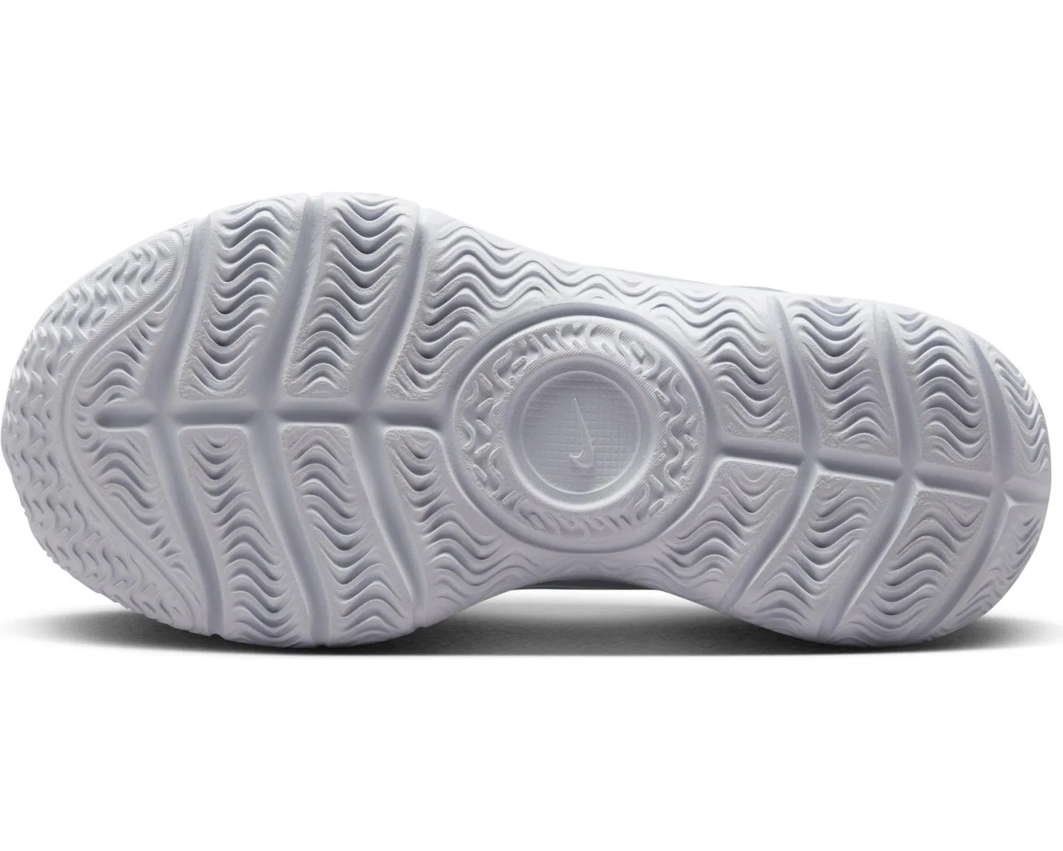 Детские кроссовки для мальчиков с длинным шнурованием Flex Runner 3 NIKE, Wolf Grey White — фото 3