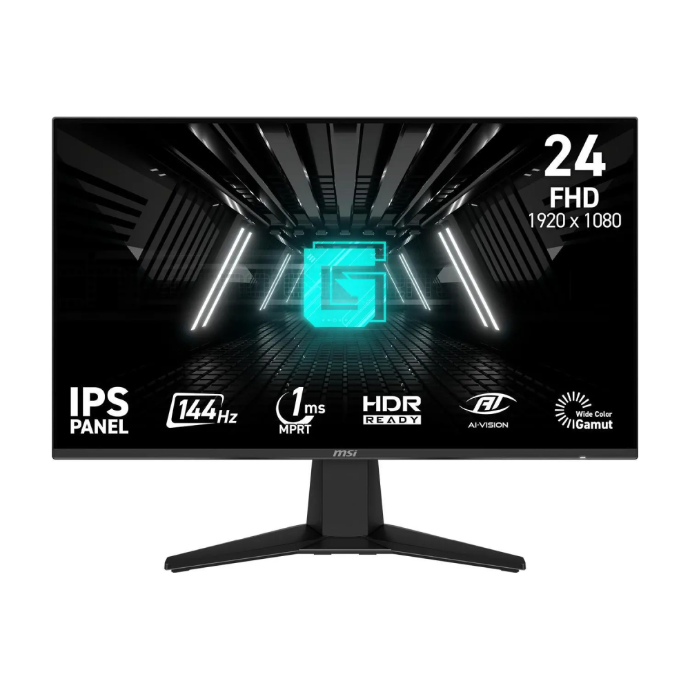 

Монитор игровой MSI G242L E14, 23.8”, FHD 1920х1080, 144 Гц, IPS, черный