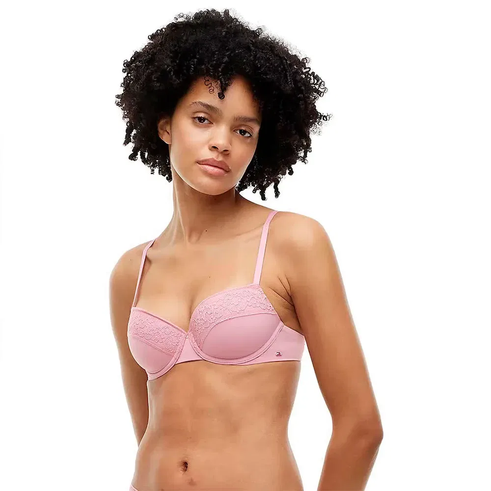 Женский бюстгальтер с кружевом Tommy hilfiger UW0UW06695, Pink