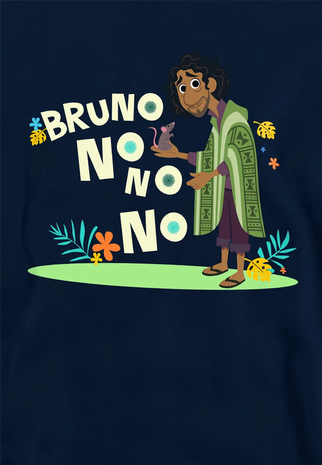 Детский худи с принтом Encanto Bruno No No No от Disney, Navy — фото 2