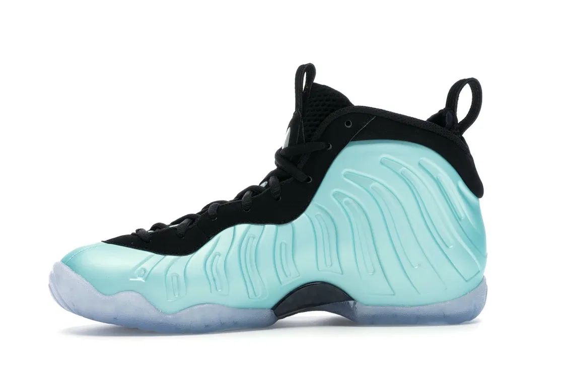 Детские кроссовки Lifestyle Nike Air Foamposite Pro, Island Green/Metallic Platinum-Black — фото 3