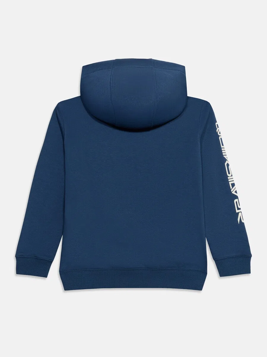 Толстовка QUIKSILVER темно-синего цвета — фото 2