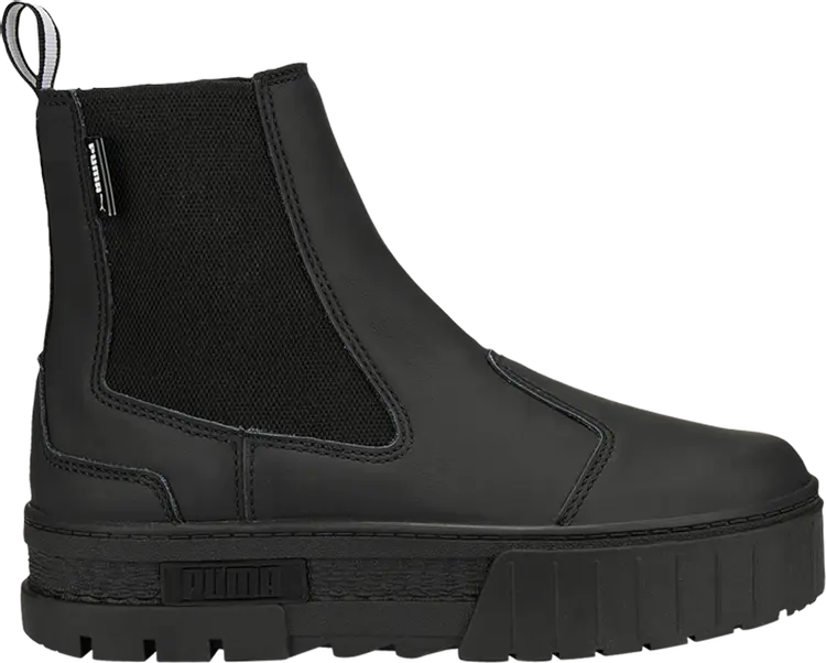 Кроссовки Puma Wmns Mayze Pop Chelsea Boot Triple Black, черный