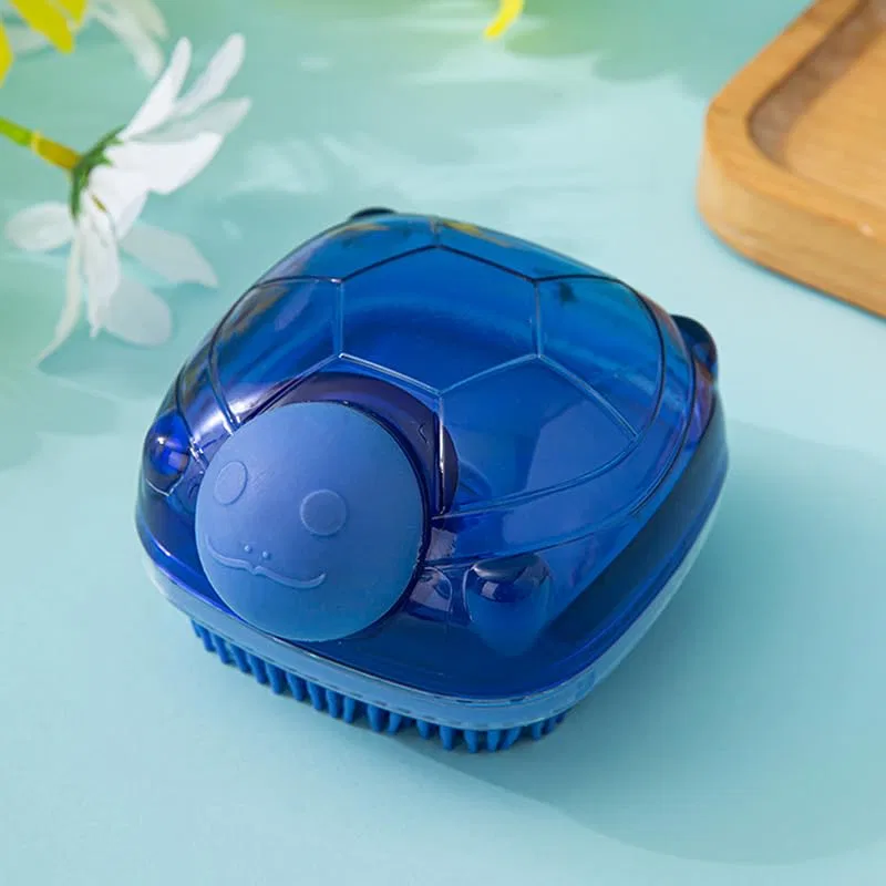 Щетка для купания силиконовая, Generic, Blau