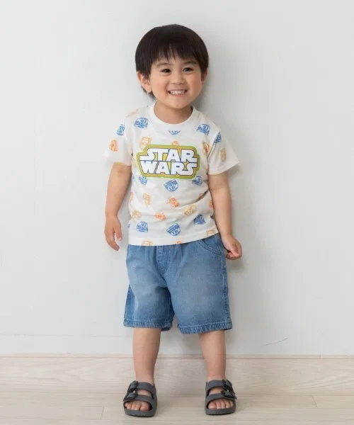 Детская футболка с принтом Star Wars Toys"R"Us/Babies"R"Us, Beige — фото 2