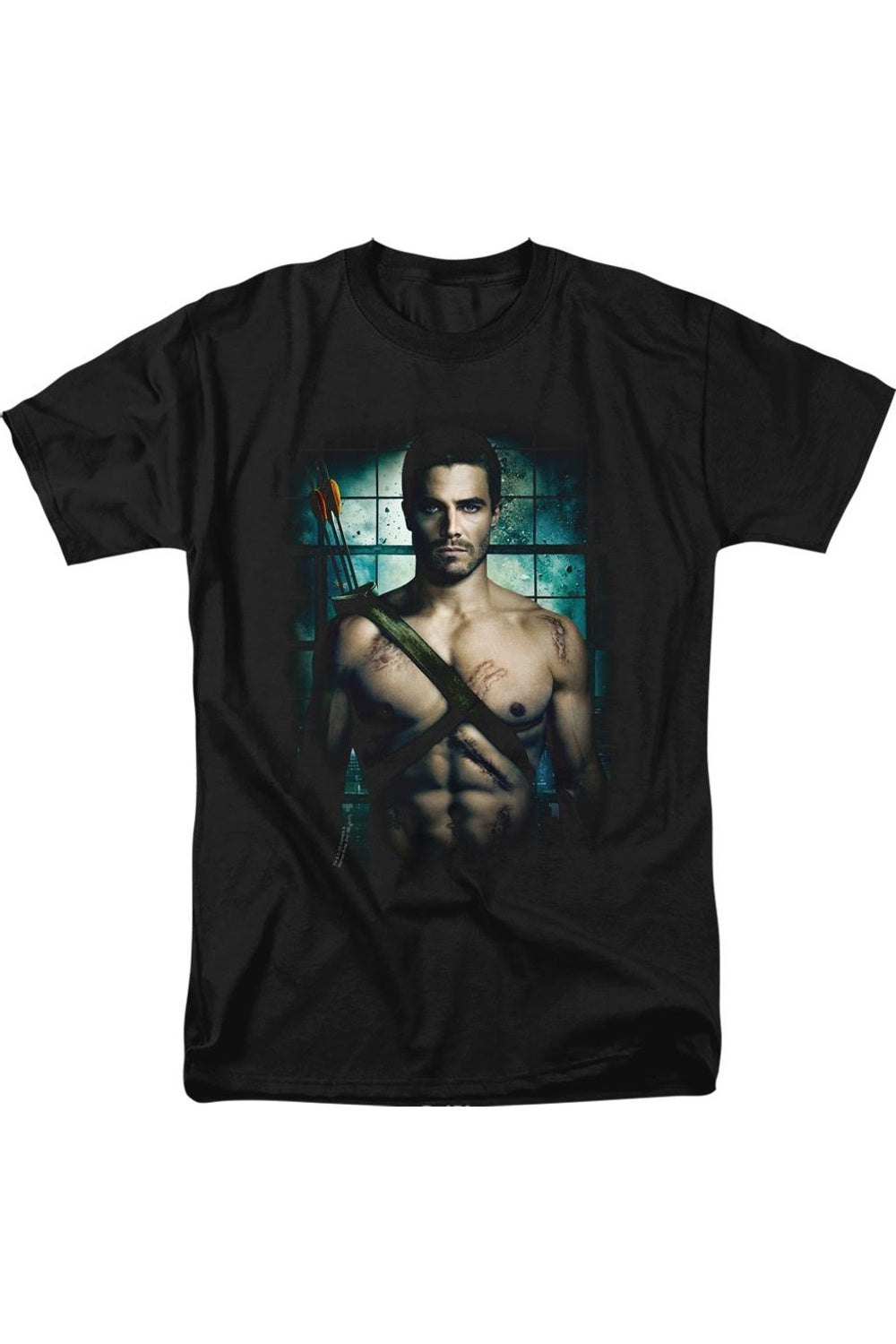 

Футболка Arrow Shirtless с коротким рукавом для взрослых Gildan, черный