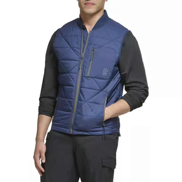 

Мужская стёганая жилетка с бриллиантами G.H. Bass & Co., цвет dress blue