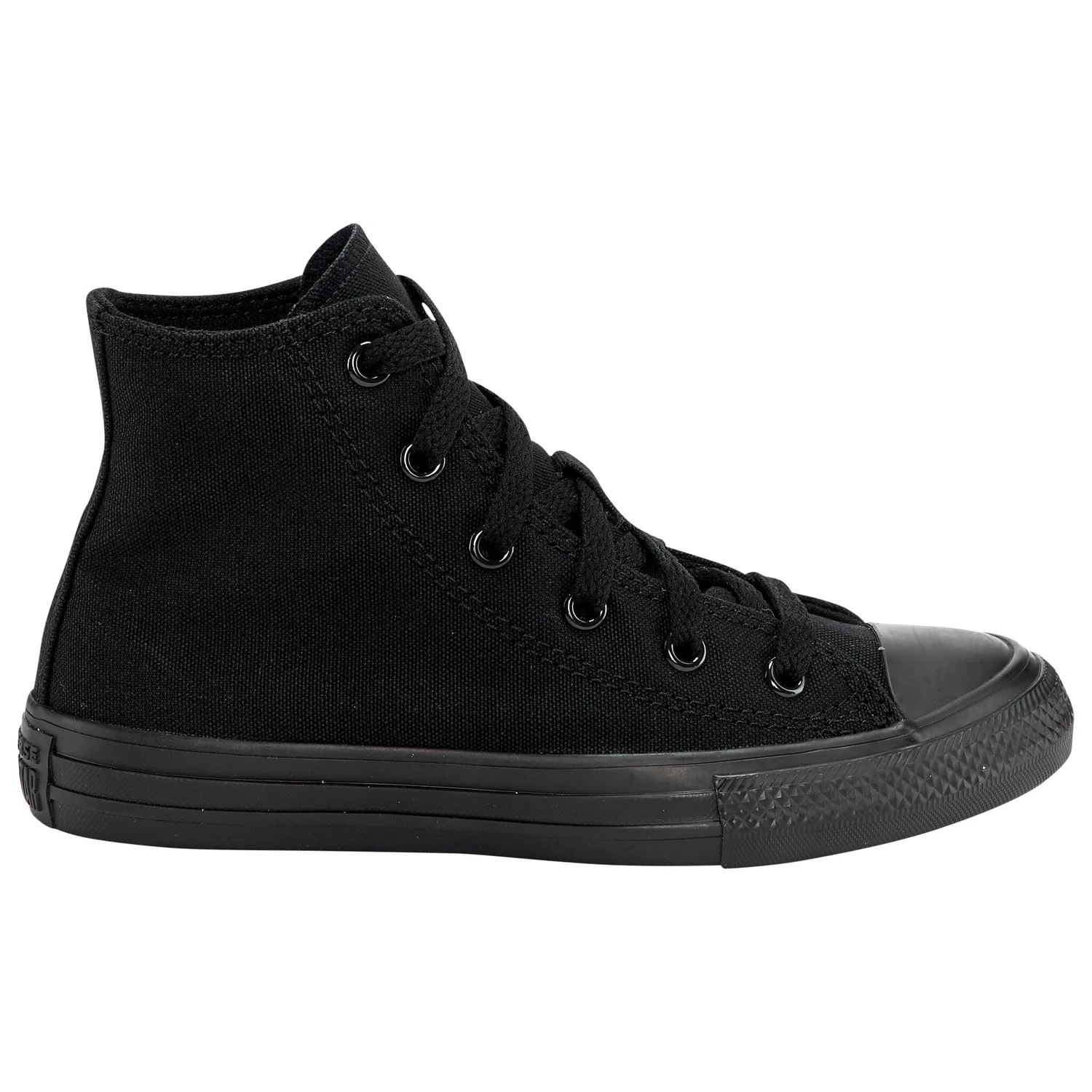 Детские кроссовки на шнуровке Converse, Black Monochrome — фото 3