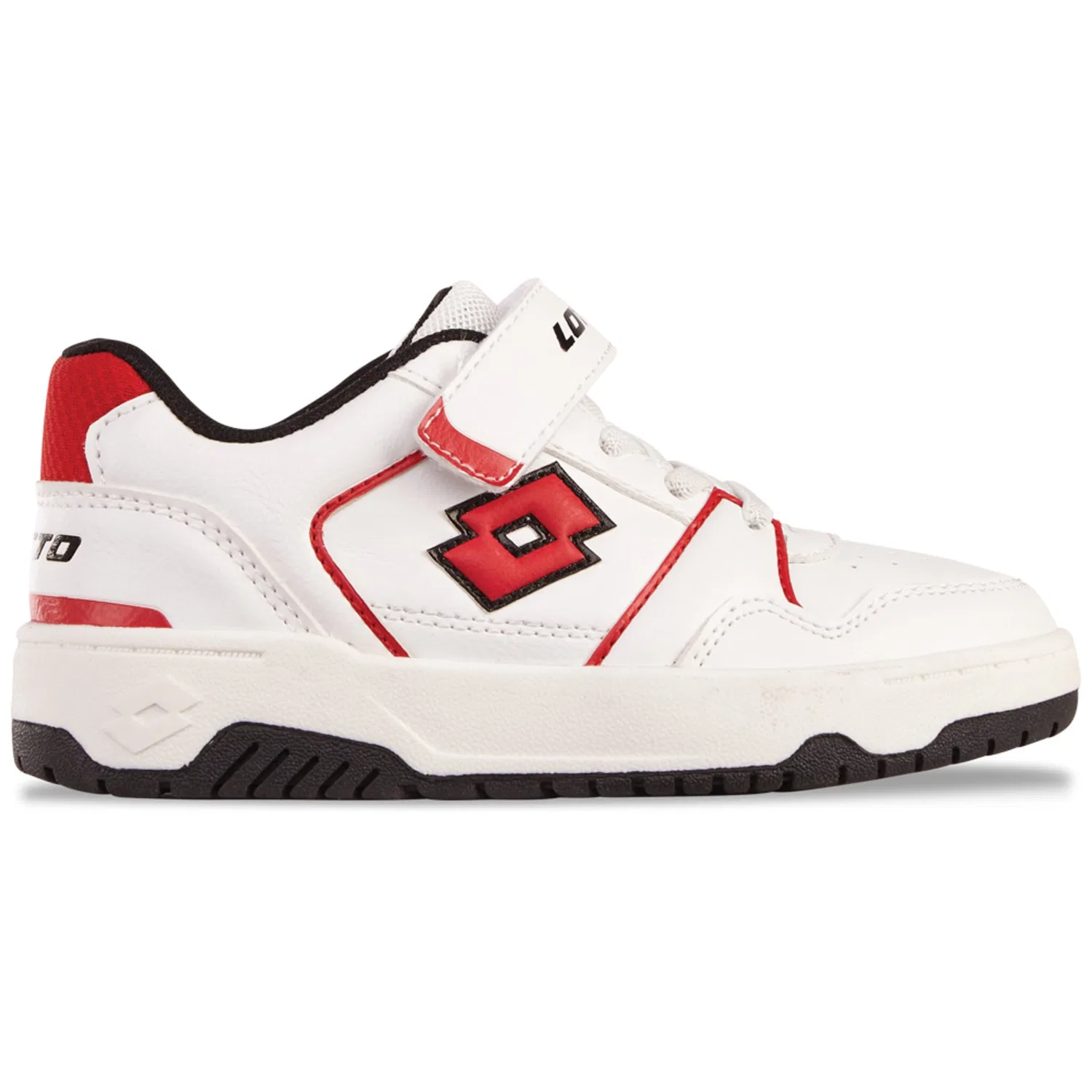 Детские кроссовки с поворотным механизмом Lotto, White/Red