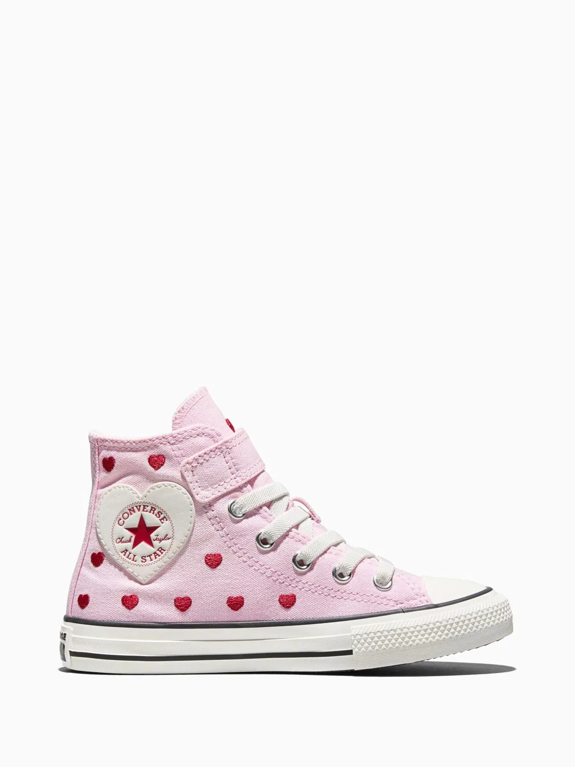 Кеды Converse Chuck Taylor Hearts and Rose, розовый