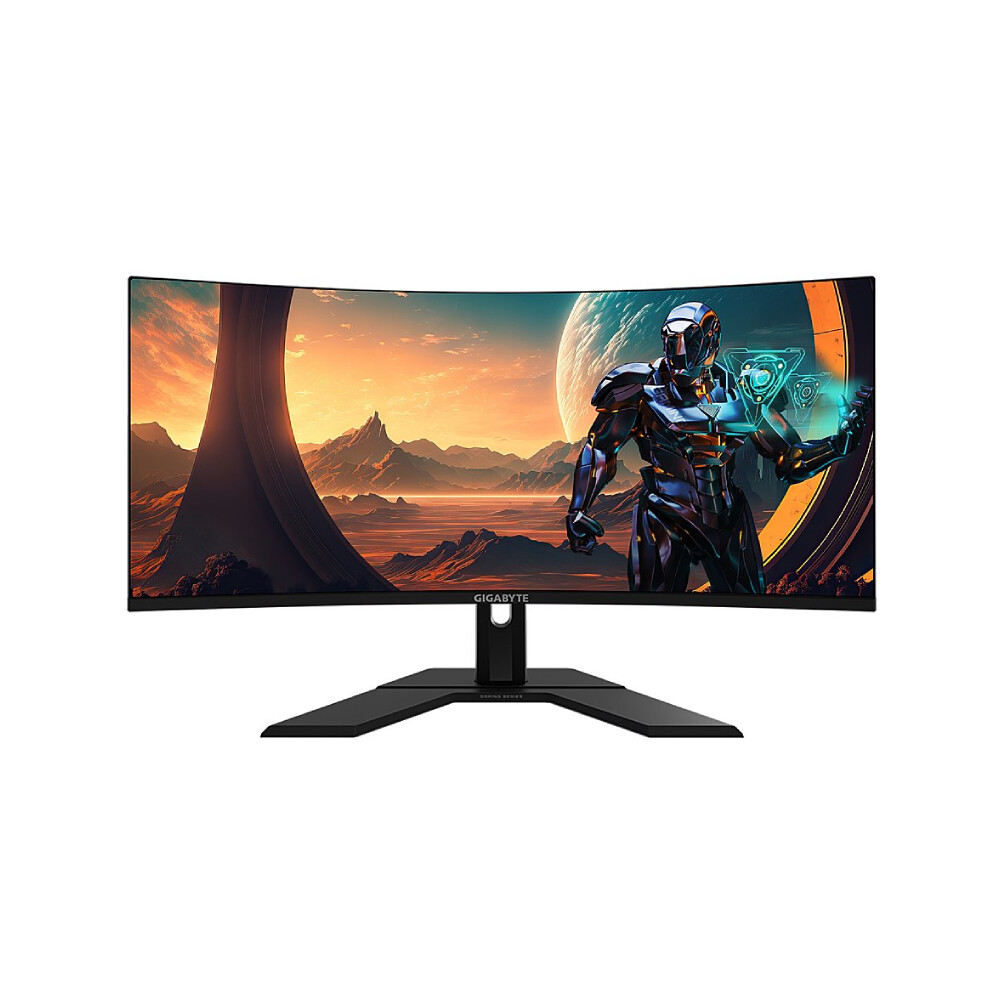 

Игровой монитор Gigabyte GS34WQC, 34", 3440 x 1440, 120 Гц, VA, черный