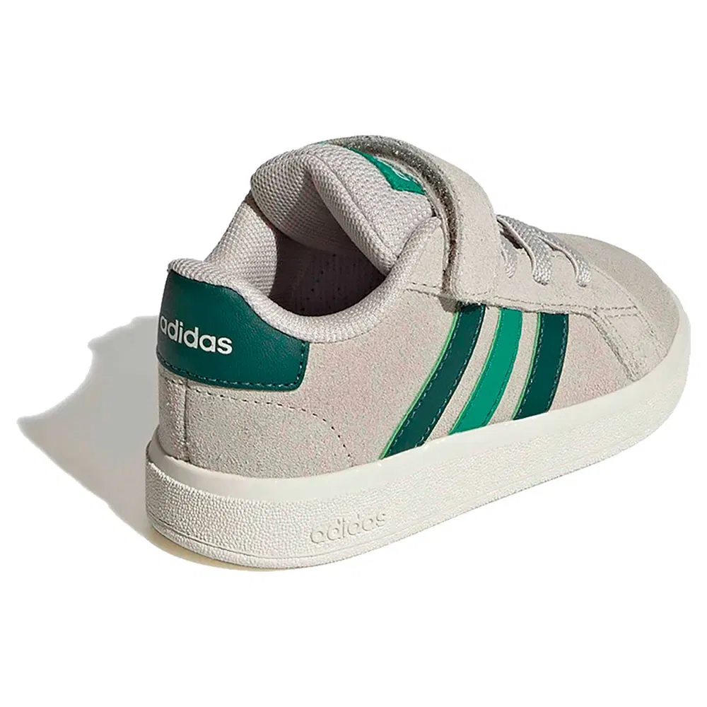 Кроссовки Adidas Grand Court 20, бежевый — фото 4