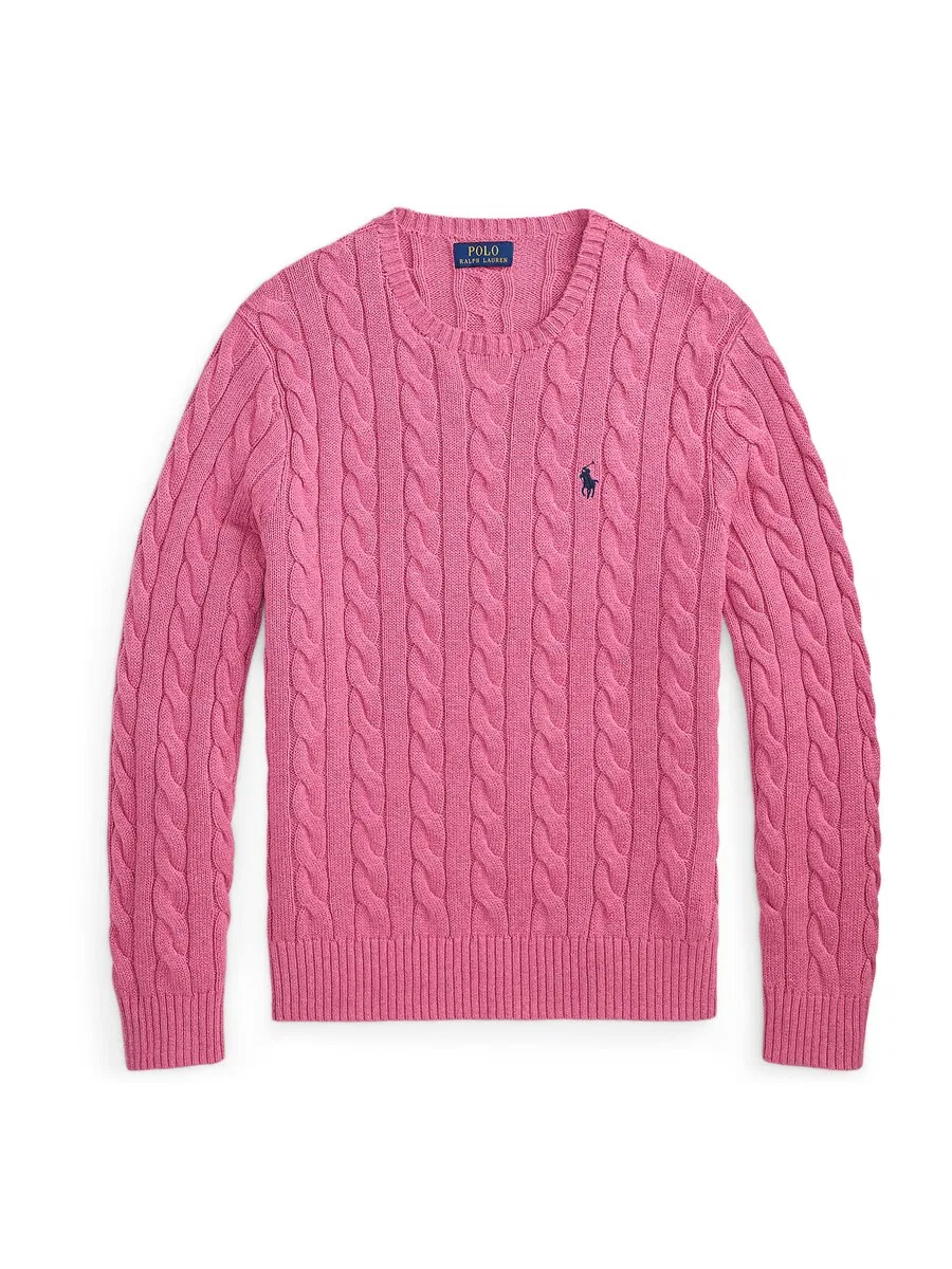 Свитер Polo Ralph Lauren Regular fit 'DRIVER' в розовом цвете