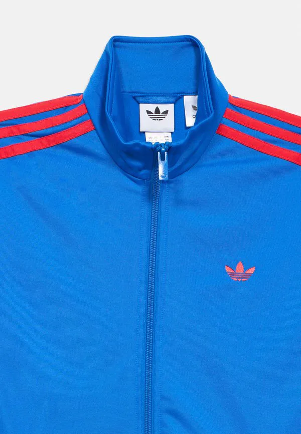 Детская толстовка firebird на молнии (унисекс) Adidas Originals, Blue/Semi Lucid Red — фото 4