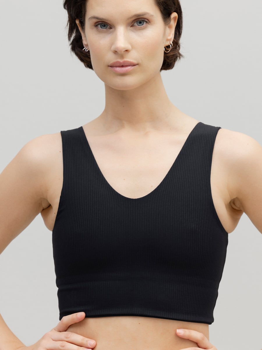 

Спортивный бюстгальтер-бралетт Hey Honey, черный