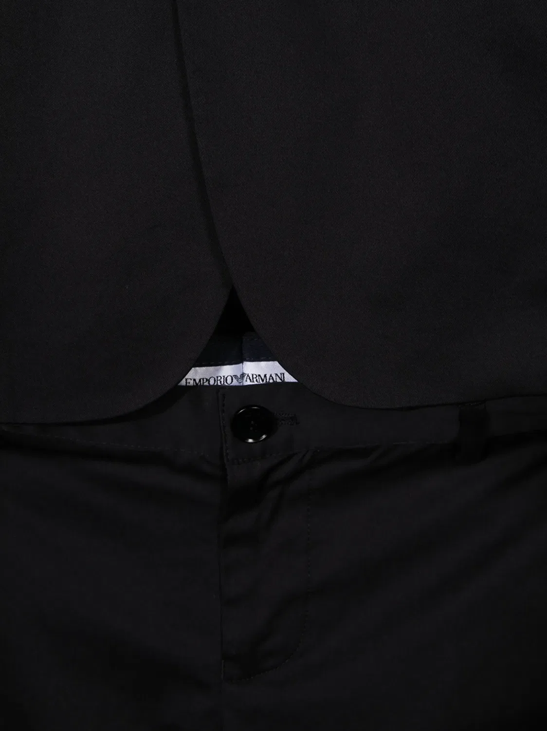 Emporio Armani Детский костюм-двойка синий — фото 2