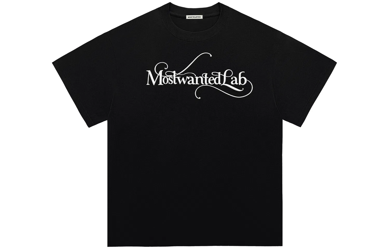 Детская футболка с вышивкой American Retro Signature Letter Logo 100% хлопок, MostwantedLab, Navy Blue — фото 4