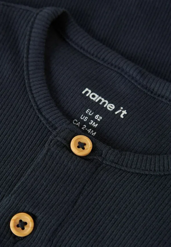 Комплект из 2 предметов: боди и брюки, хлопок, Name It, Dark Sapphire, темный сапфир — фото 4