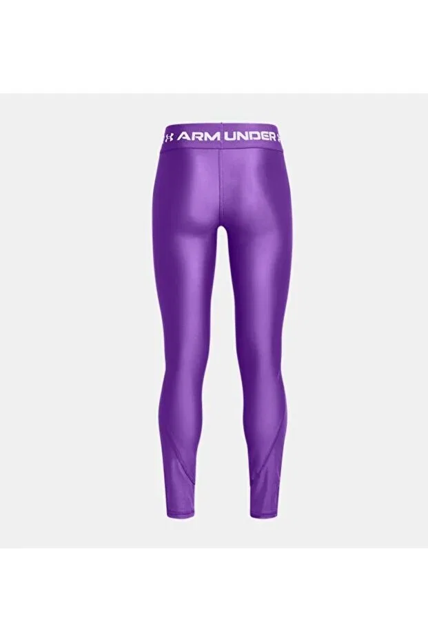 Детские спортивные леггинсы для девочек скинни Under Armour, Purple — фото 2