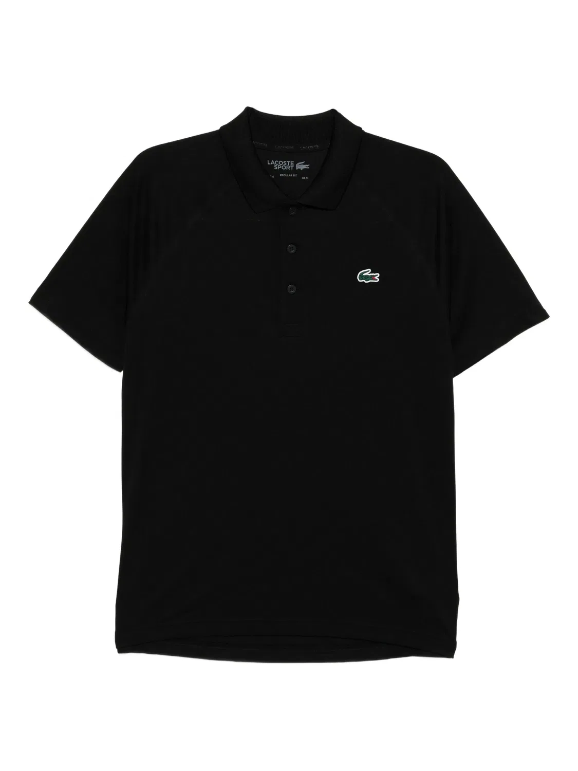 Поло с защитой от УФ-излучения Lacoste, черный