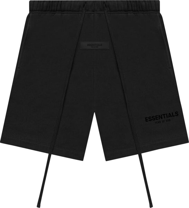 Спортивные шорты Fear of God Essentials Sweatshort 'Stretch Limo', черный — фото 2