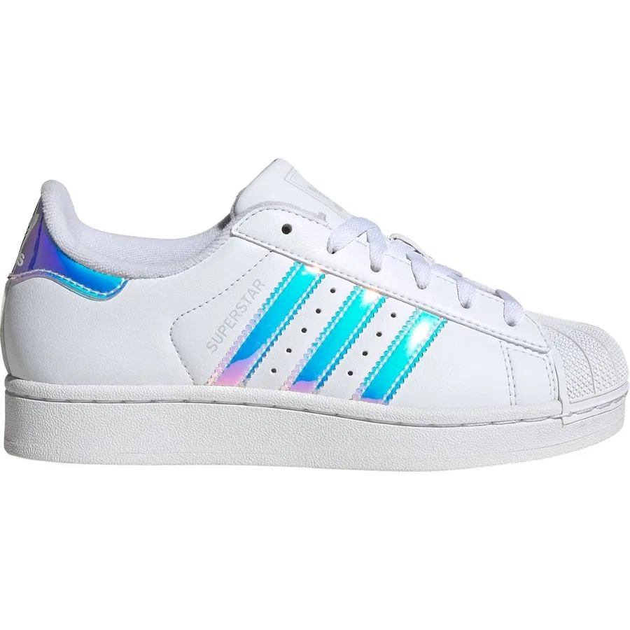 Кроссовки повседневные с принтом Superstar II adidas, Белый
