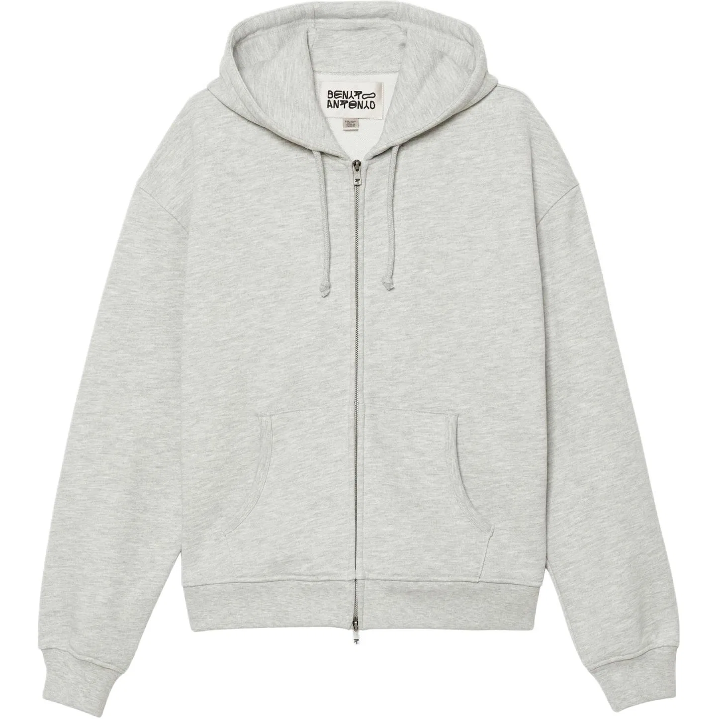 Мужская толстовка с капюшоном и принтом Zebra Print Gray ZARA, Zebra Print Gray