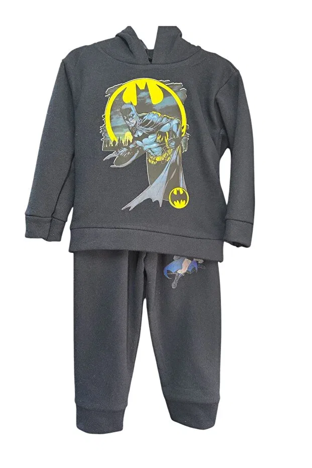 Детский спортивный костюм для мальчиков с принтом Batman Ekc, Navy Blue