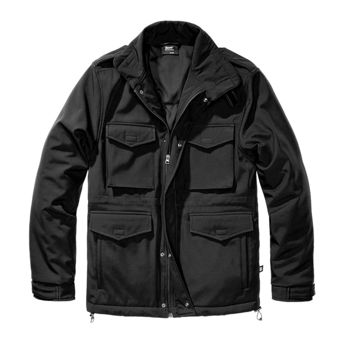 Мужская ветрозащитная куртка M65 Softshelljacket Brandit, Schwarz