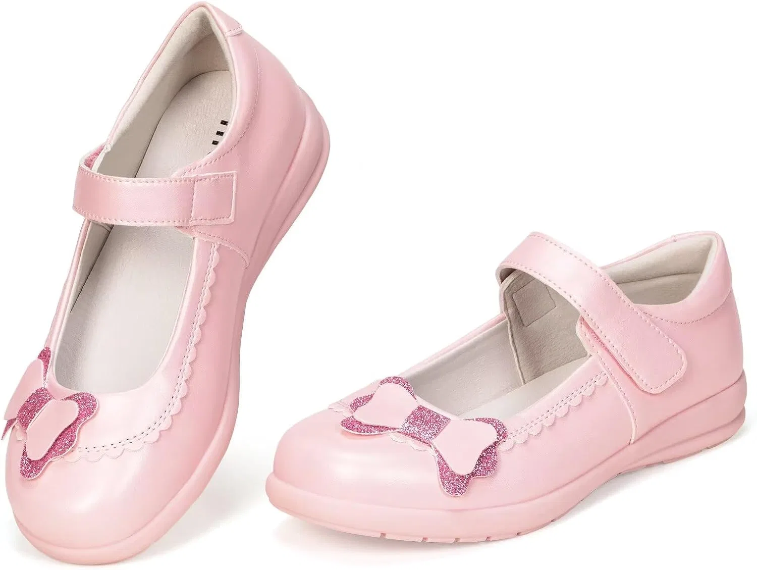 Детские туфли Мэри Джейн с бантом Frank Mully, Pink — фото 3