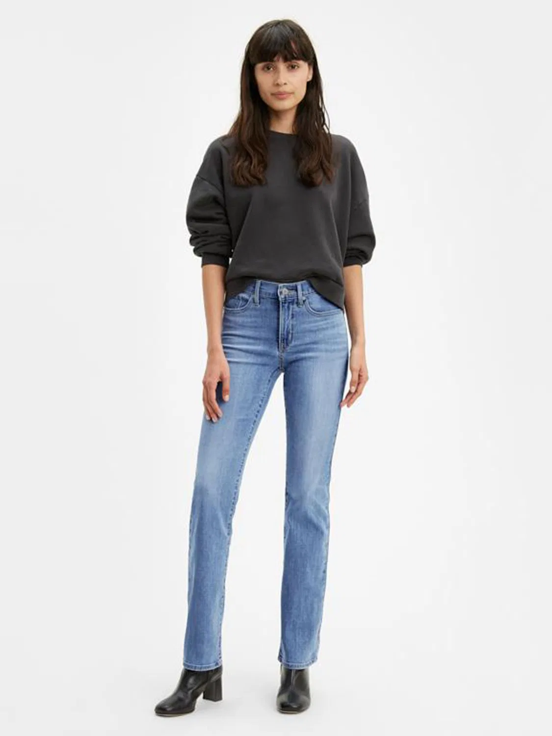 Levi's LAPIS AIR Blue 315 Shaping Джинсы Bootcut со средней посадкой