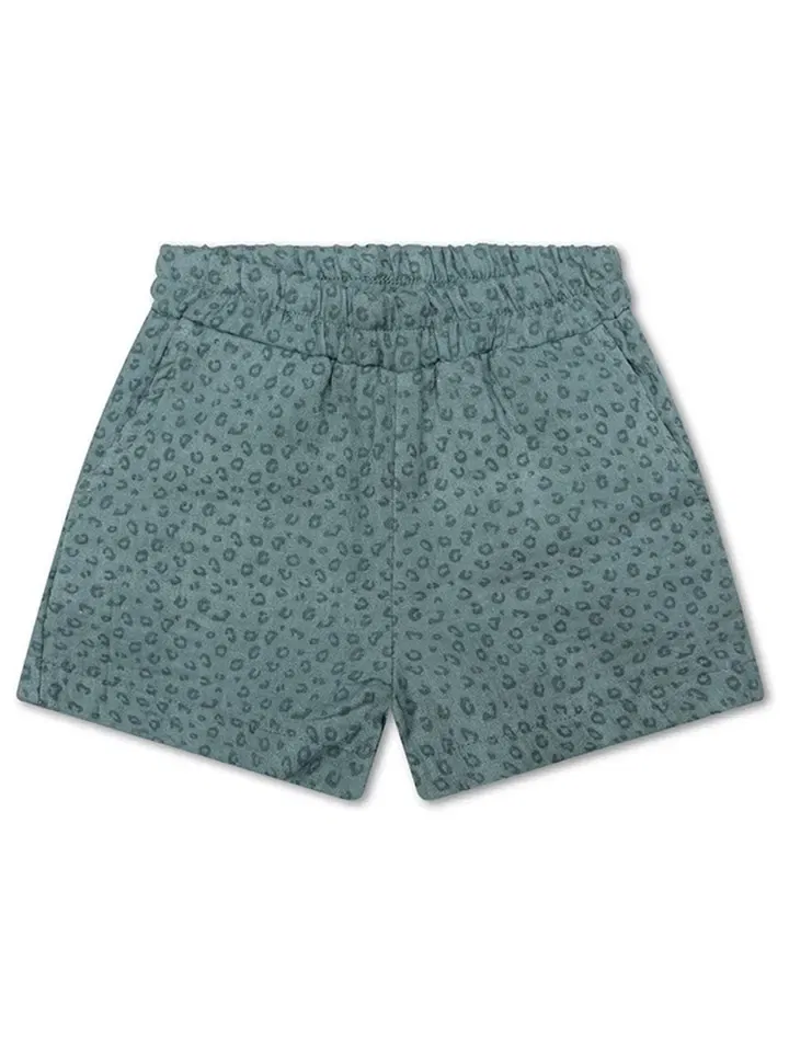 Комплект одежды с принтом Green Leopard Swim Essentials, зеленый — фото 4