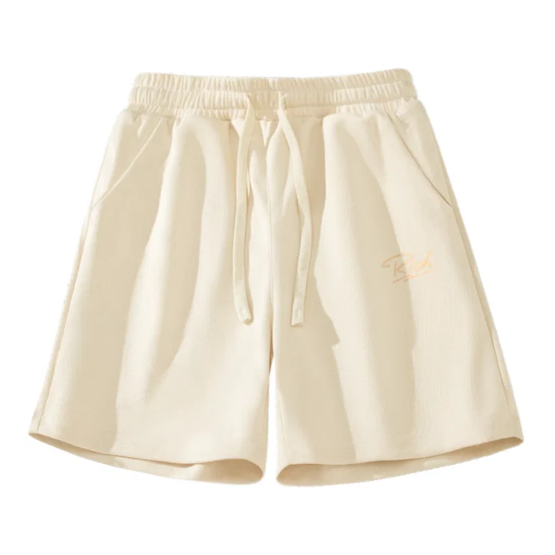 Детские шорты свободного кроя 300 г Heavyweight MINISO, Light Beige