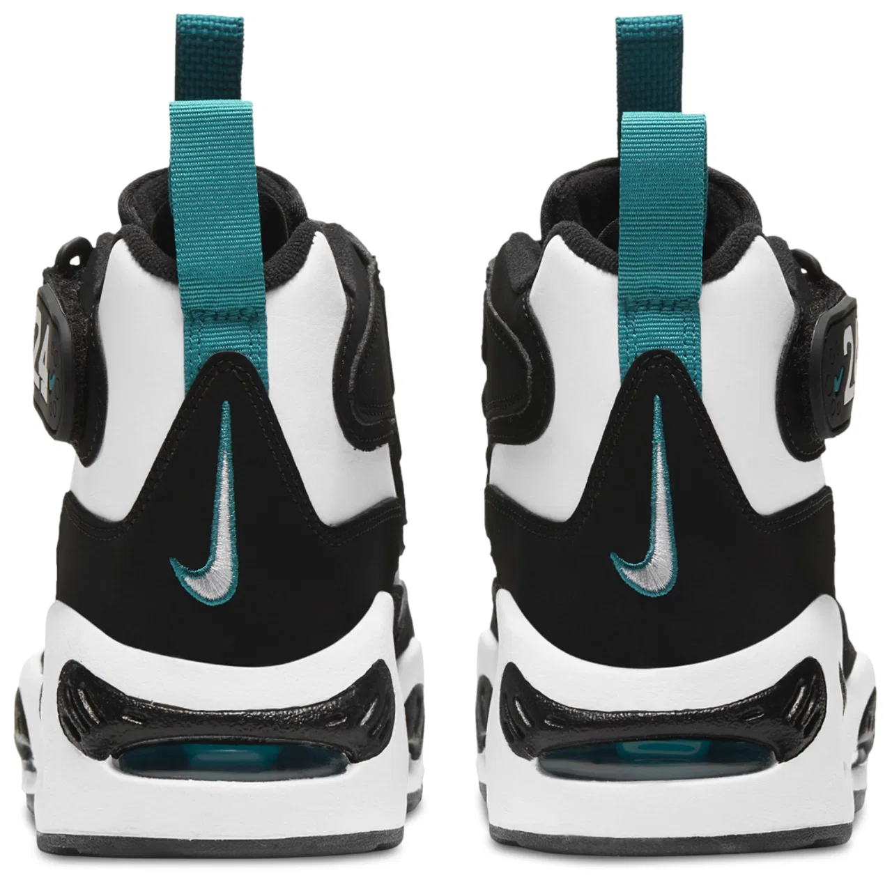 Кроссовки для мальчиков Air Griffey Max 1 Nike, цвет White/Freshwater/Black — фото 4
