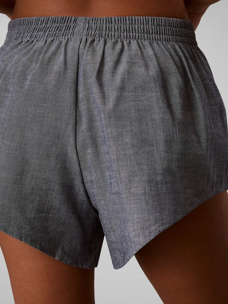 Пижамные штаны Calvin Klein синего цвета — фото 4